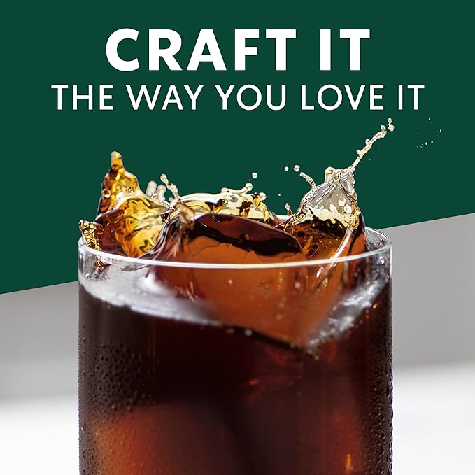 Starbucks Cold Brew Coffee Concentrate, Sweetened Signature Black, 100% Arabica, Multi-Serve Bottle (32 Fl Oz)