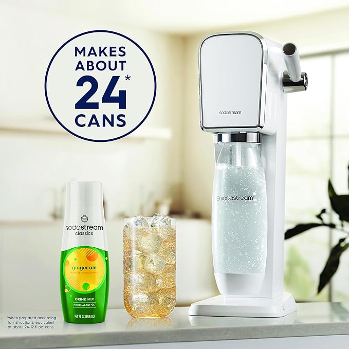 SodaStream Ginger Ale, 440ml 4-Pack