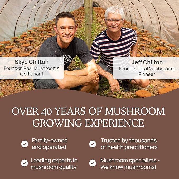 Real Mushrooms Unsweetened Hot Chocolate Mix with 5 Defenders – Reishi, Chaga, Turkey Tail, Maitake, Shiitake – Coco Powdered Unsweetened – Organic Cacao Powder Supplement, Vegan, 15 Servings