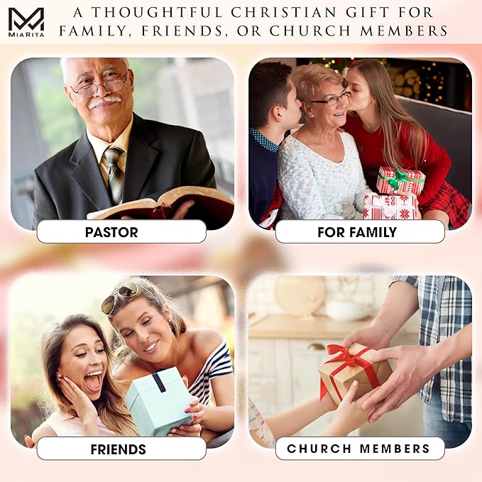 Shepherd Affirmations Jar – Christian Faith & Encouragement Jar with 60 Inspirational Messages, Religious Christmas Gifts for Women, Men, Pastor Appreciation or Spiritual Comfort Gifts, Christian Home Decor