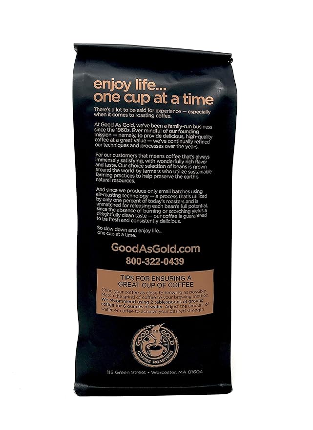 Nicaragua Coffee Beans (12oz), Medium Roast, Good As Gold Coffee Roasters