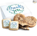 Thank You gift Basket Cookies Employee Appreciation | INDIVIDUALLY WRAPPED | Chocolate Chip For Men Women Kids | Corporate Events | Large Cookies | Nurses Staff Teachers Workers
