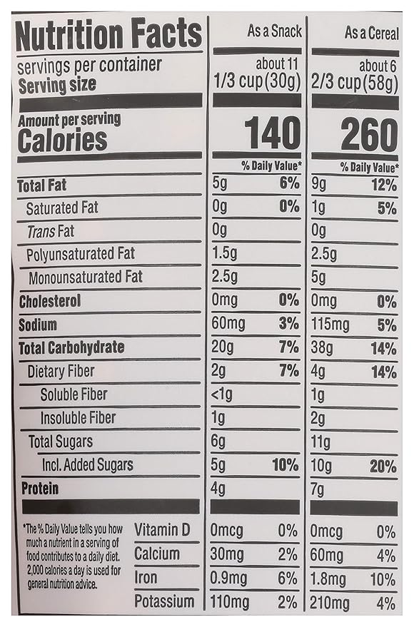 365 by Whole Foods Market, Granola Maple And Almond Butter Bag, 12 Ounce (Pack of 3)