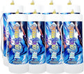 Whipped Cream Charger Tank 3.3L 2000G Whip Cream Charger Cylinder Food Grade Flavored (Tips Included) (8, Original)