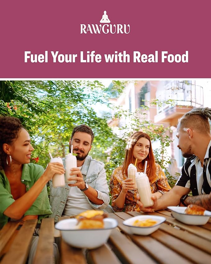RawGuru Organic Coconut Milk Powder - Vegan & Nutrient-Dense Powder with Iron & Potassium - Rich & Creamy Organic Milk for Drinking or Baking - 80 oz, Pack of 1