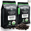 The Bean Organic Coffee Company Premium Espresso, Dark Roast, Whole Bean Coffee, 16-Ounce Bags (Pack of 2)