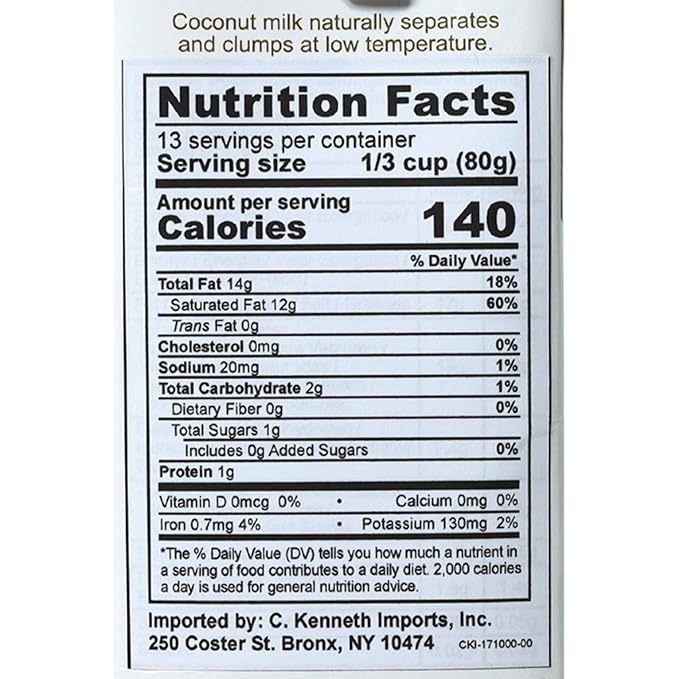 Praohom Coconut Milk 33.84 Fl Oz - Plant Based, Dairy Free Milk Alternative - Pure and Rich Thai Coconut Milk - No Added Sugar - Ideal for Cooking and Baking (1 Liter (Pack of 6))