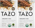 TAZO Tea Bags, Black Tea, Regenerative Organic Chai Tea, 16 Count (Pack of 2)