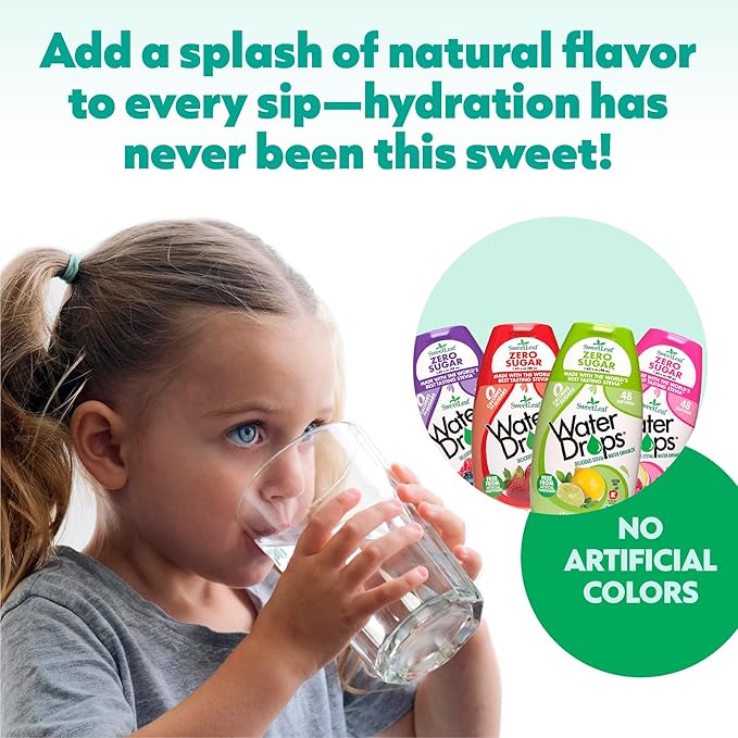 SweetLeaf Water Drops, Mixed Berry – Sugar-Free Water Enhancer Drops, Stevia & Monk Fruit Sweetener Water Flavoring, 1.62 Oz (Pack of 3)