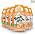 SweetLeaf Water Drops, Peach Mango – Sugar-Free Water Enhancer Drops, Stevia & Monk Fruit Sweetener Water Flavoring, 1.62 Oz (Pack of 6)