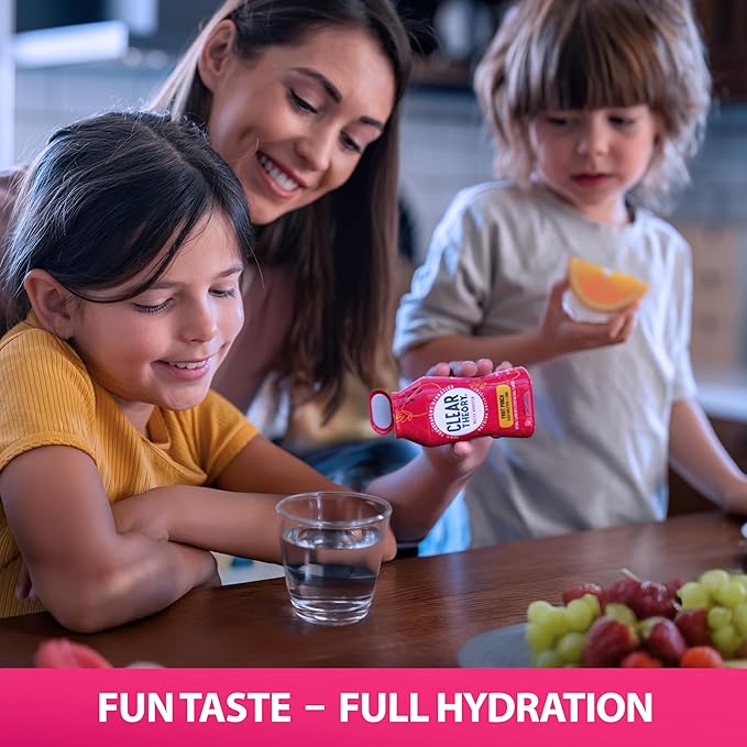 Clear Theory Water Flavoring Drops, Electrolytes Drink Mix, Water Enhancer Liquid, Flavored Hydration for Kids, Vegan, Gluten Free, Low Calories, Stevia, Variety Pack, 3 Pack, 1.62 Fl Oz Bottles