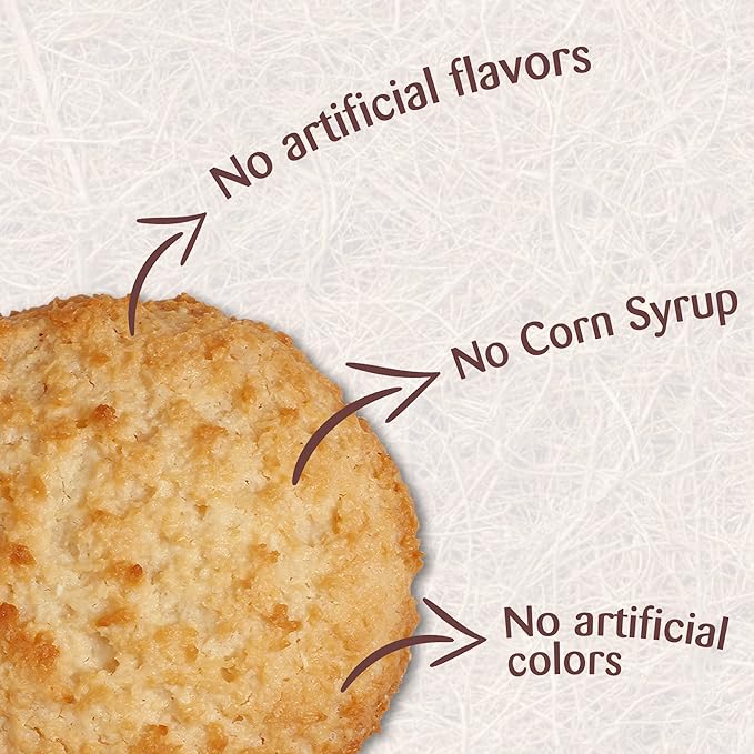 Dreams Coconut Cookies with Peanuts – Healthy, Gluten-Free, High Protein & Nutrient Packed Snack | Guilt-Free & Wholesome Treat | 1 Box – 24 Units (1.48oz Each), 35.52oz / 1008g