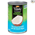 Thai Kitchen Organic Unsweetened Lite Coconut Milk, 13.66 fl oz (Pack of 12)