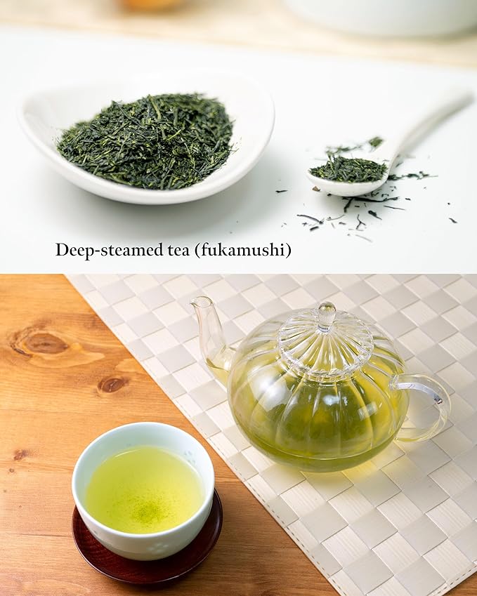 SUMIRE Sencha Pure Refreshment from Kagoshima Deep-steamed (Fukamushi) - First Harvest Leaves, Rich Umami, Vibrant Green Color, Antioxidant-Rich, Smooth Finish (Sencha)