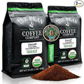 The Bean Organic Coffee Company Water Processed DECAF Chocolate Macadamia Nut, Medium Roast, Ground Coffee, 16-Ounce Bags (Pack of 2), Café Molido Tostado Orgánico descafeinado