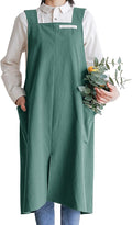 HANEE Cotton Aprons for Women and Men | Cross-Back Apron with Pockets