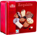 Lambertz European Holiday Cookie Tin – 92 Cookies, 10 Varieties – Ready to Serve and Gift-Ready for Christmas and Office Sharing – 26 Ounces