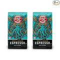 Fire Department Coffee - Gives Back to Firefighters - Shellback Espresso Coffee Beans - Bold & Smooth - Roasted in the USA - Premium Espresso - Veteran Owned (12 oz, Pack of 2)