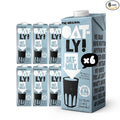 Oatly Original Oatmilk - Shelf-Stable, Creamy, Dairy-Free, Plant-Based Milk for Cereal, Smoothies, Baking & More (32 oz, 6-pack)