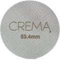 Crema Coffee Products 53.4mm Puck Screen for Barista Models | 1.7mm Thick 316L Steel Filter | Balanced Water Flow for Improved Extraction |Prevent Channeling & Reduce Maintenance|Durable,Easy to Clean