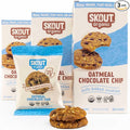 Skout Organic Oatmeal Chocolate Soft Baked Cookies (3 Pack) | Soft Baked Cookies | Plant-Based | Vegan | Gluten, Dairy, & Soy Free