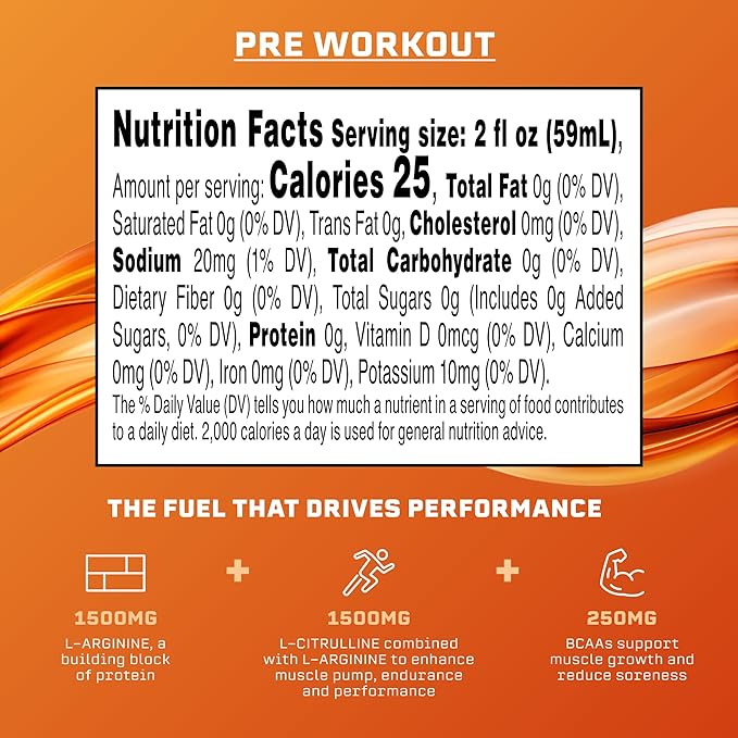 Syncron Pre Workout Sports Drink Endorsed by Shohei Ohtani, Aluminum Bottled, Sugar Free Energy Drink, L Arginine, L Citrulline & BCAAs, Energy Shot, Watermelon Kiwi & Grapefruit, Variety 6 Pack, 2 oz
