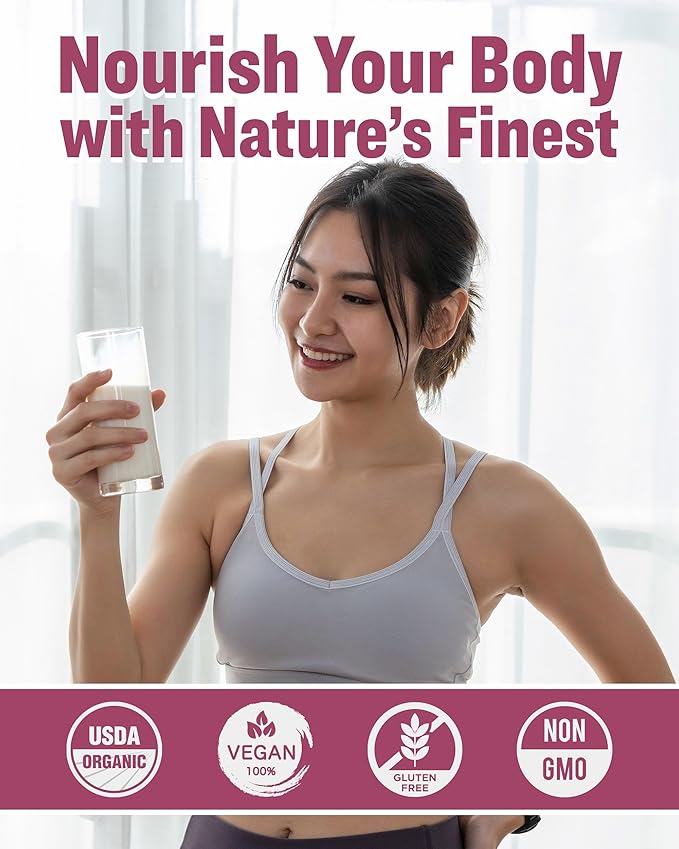 RawGuru Organic Coconut Milk Powder - Vegan & Nutrient-Dense Powder with Iron & Potassium - Rich & Creamy Organic Milk for Drinking or Baking - 80 oz, Pack of 1