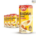 MTR Badam Drink, Ready-to-Drink - Authentic Indian Almond Milk Beverage, Real Bits of Almond & Saffron, No Added Preservatives, No Added Artificial Flavors & Colors, Gluten-Free, Refreshing Drink, Perfect for Anytime Refreshment, Pack of 6