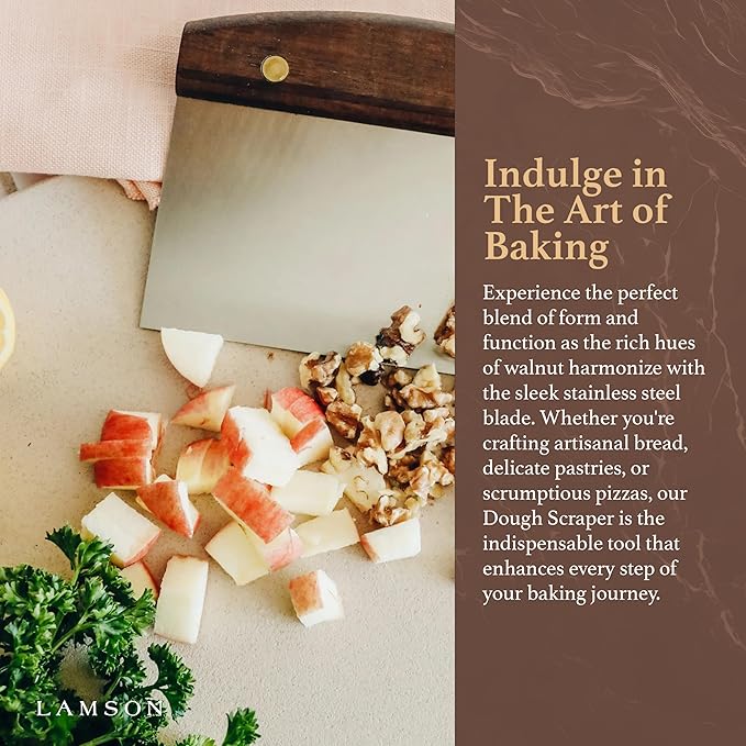 Lamson Dough Scraper and Pie/Cake/Quiche Server