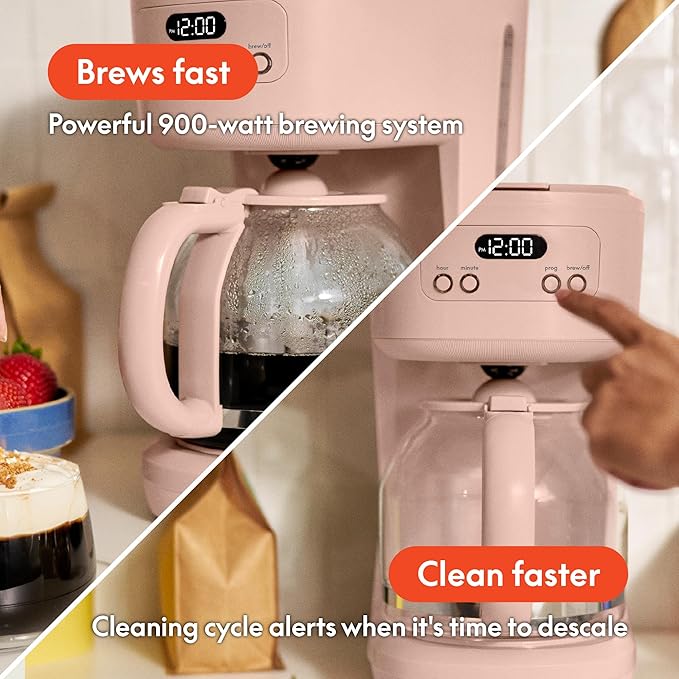 bella 12 cup Programmable Coffee Maker