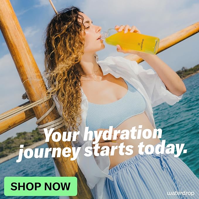 Waterdrop Hydration Cubes with Vitamin C, B3, B5 & Electrolytes, Orange, Lemon & Grapefruit Flavor Variety Pack, Flavored Water Enhancer Cubes for Still & Sparkling Water, Sugar Free, Vegan, 36 Count