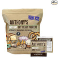 Anthony's Instant Dry Yeast Packets, Contains 42 Individual Packets, Gluten Free