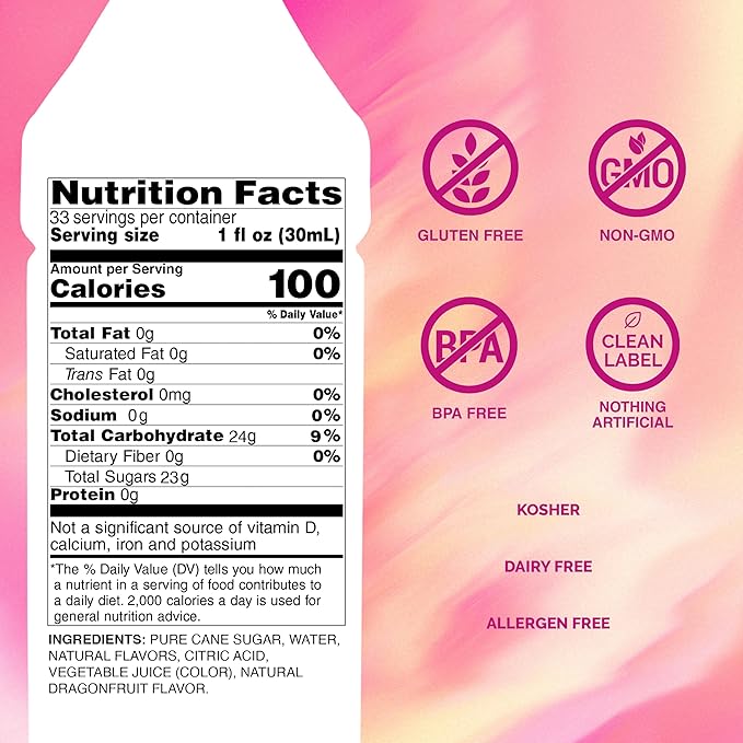 Monin Dragon Fruit, 1 Liter