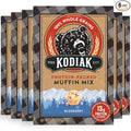 Kodiak Cakes Muffin Mix, Blueberry, 14 Ounce, Pack of 6