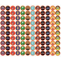 Coffee Pod Variety Packs All Roasts Sampler, Assorted, Compatible with 2.0 K-Cup Brewers, Variety Pack, 120 Count (Pack of 1)