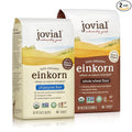 Jovial Organic Einkorn Whole Wheat & Unbleached All Purpose Flour - Bread Baking Flour for Sourdough, High Protein, Non-GMO, Organic Pizza & Pasta Flour, European Italian Flour - 32 Oz, 2 Pack