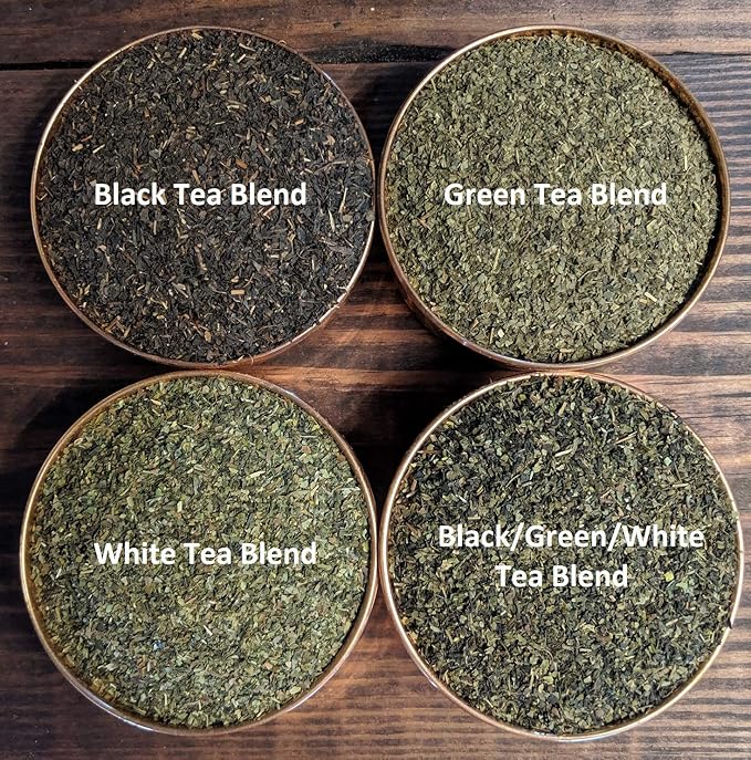 Kombucha.com Certified Organic Loose Leaf Tea - Kombucha Brewing Blends (Black Tea Blend, 8 Ounce). Makes up to 25 gallons.