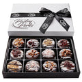 Pastry Perks Christmas Holiday Thanksgiving Gift Basket 12 Gourmet Chocolate-Covered Cookies, Holiday Gift Box for Men, Women, and Grandma – Birthday Treats & Food Delivery Ideas