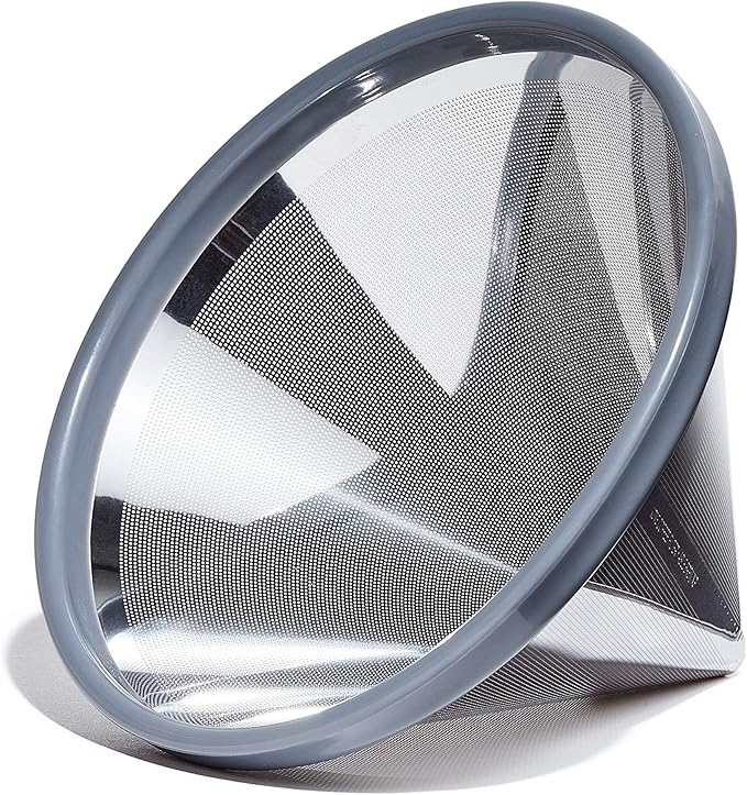 Able KONE – The Original Chemex Reusable Stainless Steel Pour Over Coffee Filter