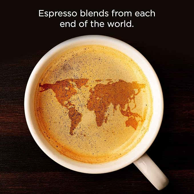 CAFFÉ CONTEMPO Ground Espresso, Pacifica Blend, 1 LB Fine Grind, Dark Roast, Freshly Roasted, Great for Moka Pot Coffee