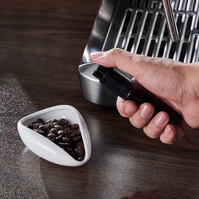 Coffee Dosing Cup and RDT Spray Bottle Gift Set Coffee Bar Accessories Ceramic Espresso Dosing Bowl Single Dose Measuring Tray Kit