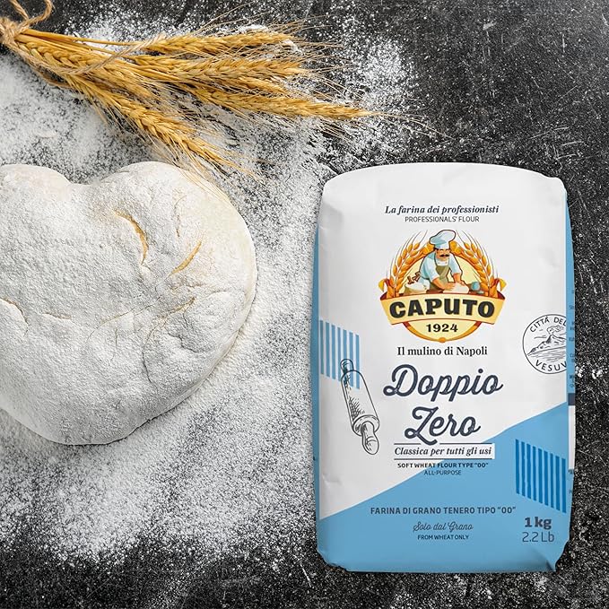 Antimo Caputo Classic All-Purpose Flour (Doppio Zero) - 2.2 LB (1 KG) - 2 Pack