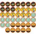 Two Rivers Coffee Light Roast Coffee Pods, Compatible with K Cup Brewers Including 2.0, Assorted Variety Sampler Pack, 40 Count
