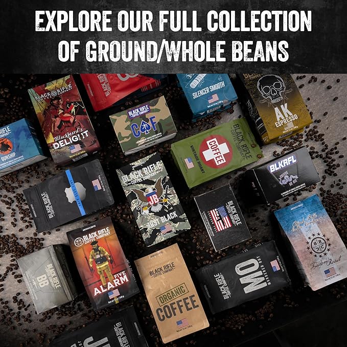 Black Rifle Coffee Company Tactisquatch Roast, Ground, 12 oz