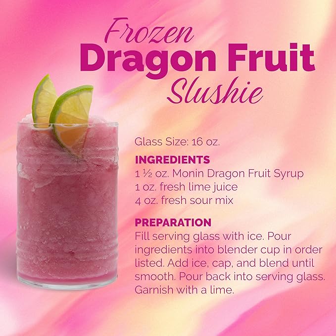 Monin Dragon Fruit, 1 Liter