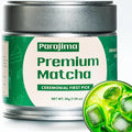 Organic Matcha Latte, Ceremonial Grade Matcha Powder, Silky Smooth Green Tea Matcha Latte Mix, Japanese JAS USDA Organic, Low Caffeine Vegan Gluten-Free No Additives and Great for Tea Latte & Smoothies with Lightly Sweetened Barista Crafted (1.06oz, 30...
