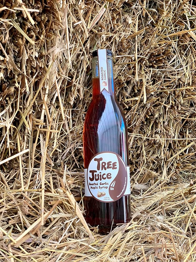 Tree Juice Maple Syrup (Roast Garlic, 12 ounces)